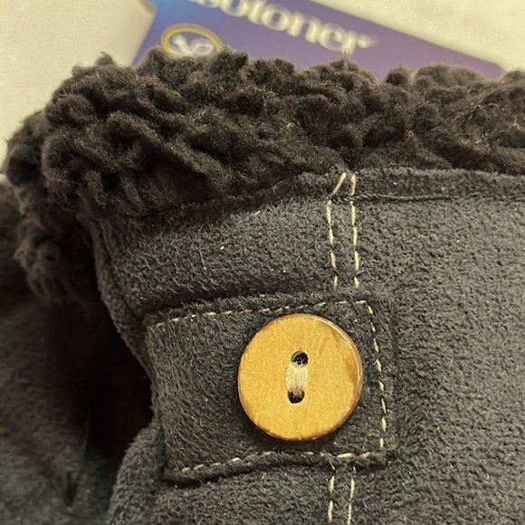 Isotoner Womens Black Winter Gloves SmartDRI SmarTouch NWT L/XL - Picture 7 of 11